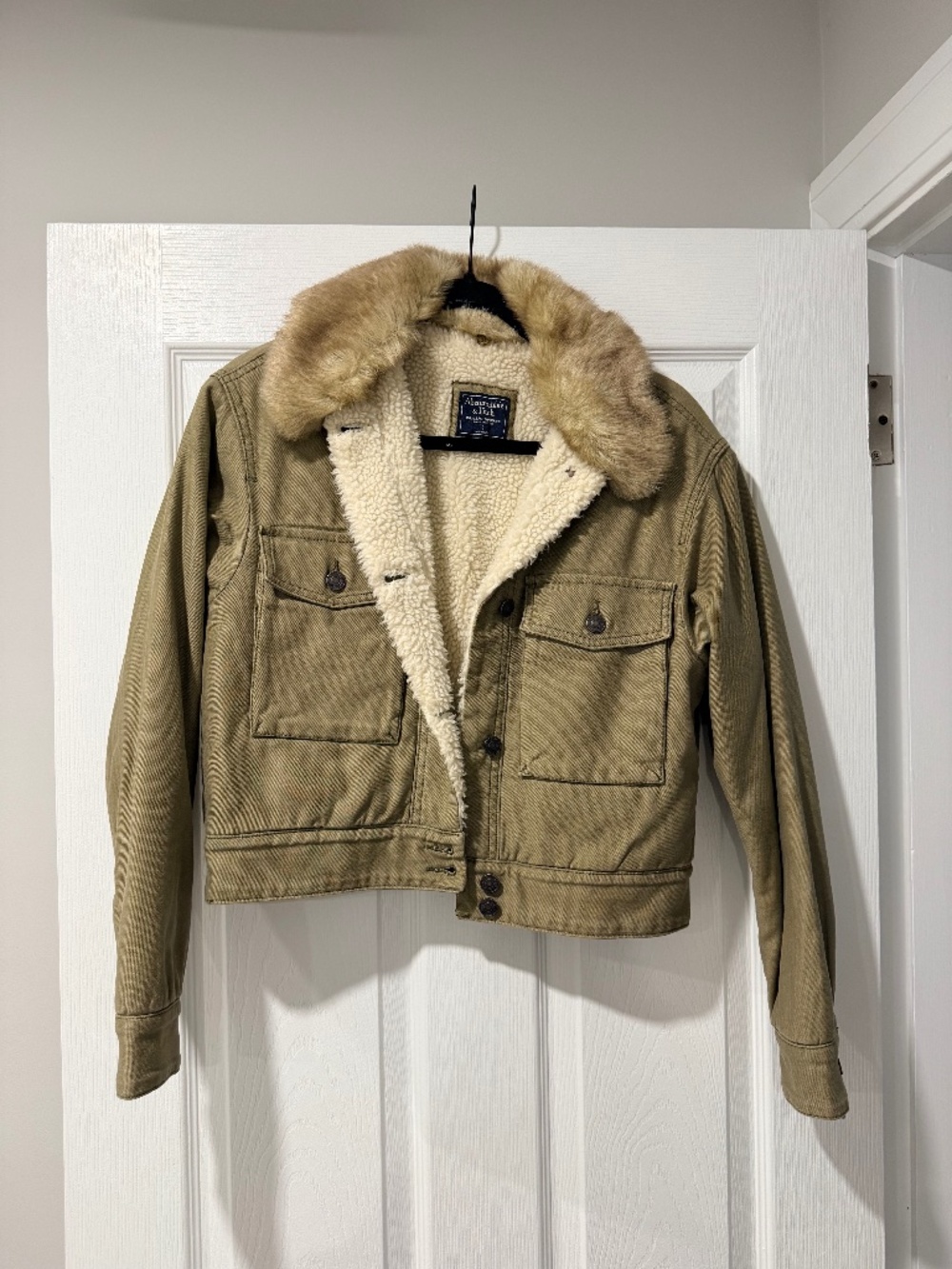 Abercrombie Bomber /Green Coat